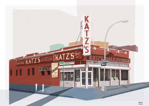 Katz's Delicatessen, New York, Ferrera Ledesma